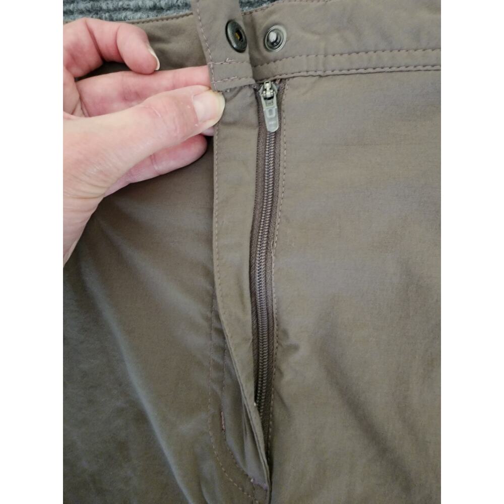 L.L. Bean Women's Size 18 Ash Brown Water-Repellent Comfort Trail Skort - Picture 6 of 13